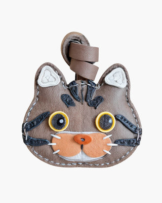Bag Charm Gato Tigrado
