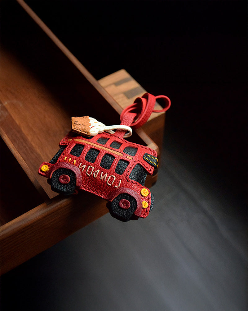 Bag Charm London Bus