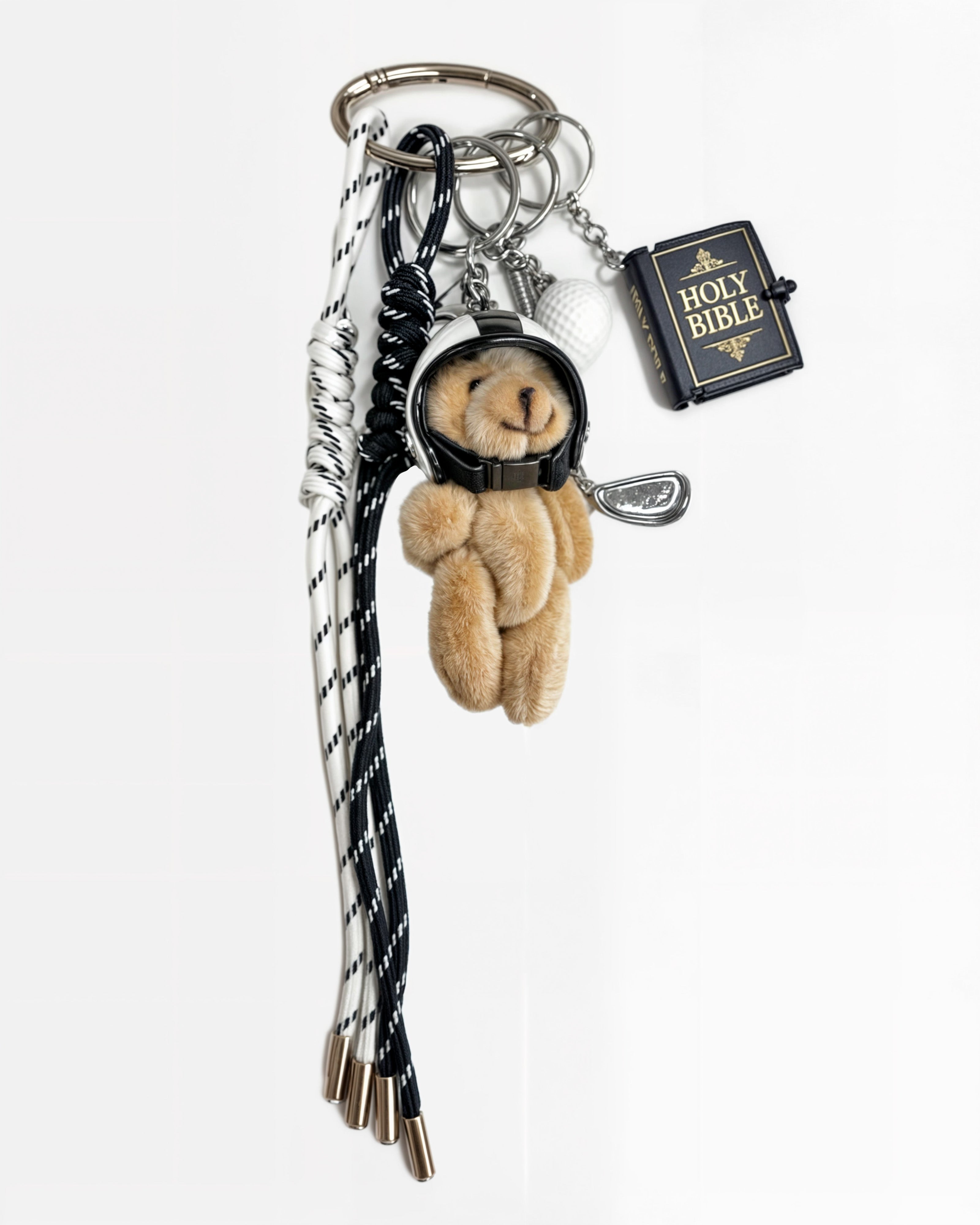 Bag Charm Ursinho Biblia
