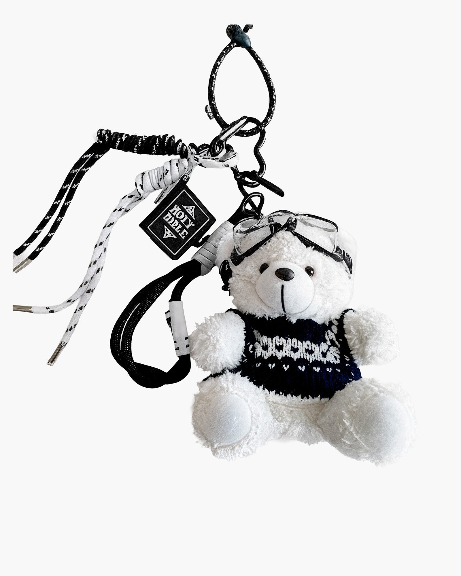 Bag Charm Ursinho Polar Bíblia